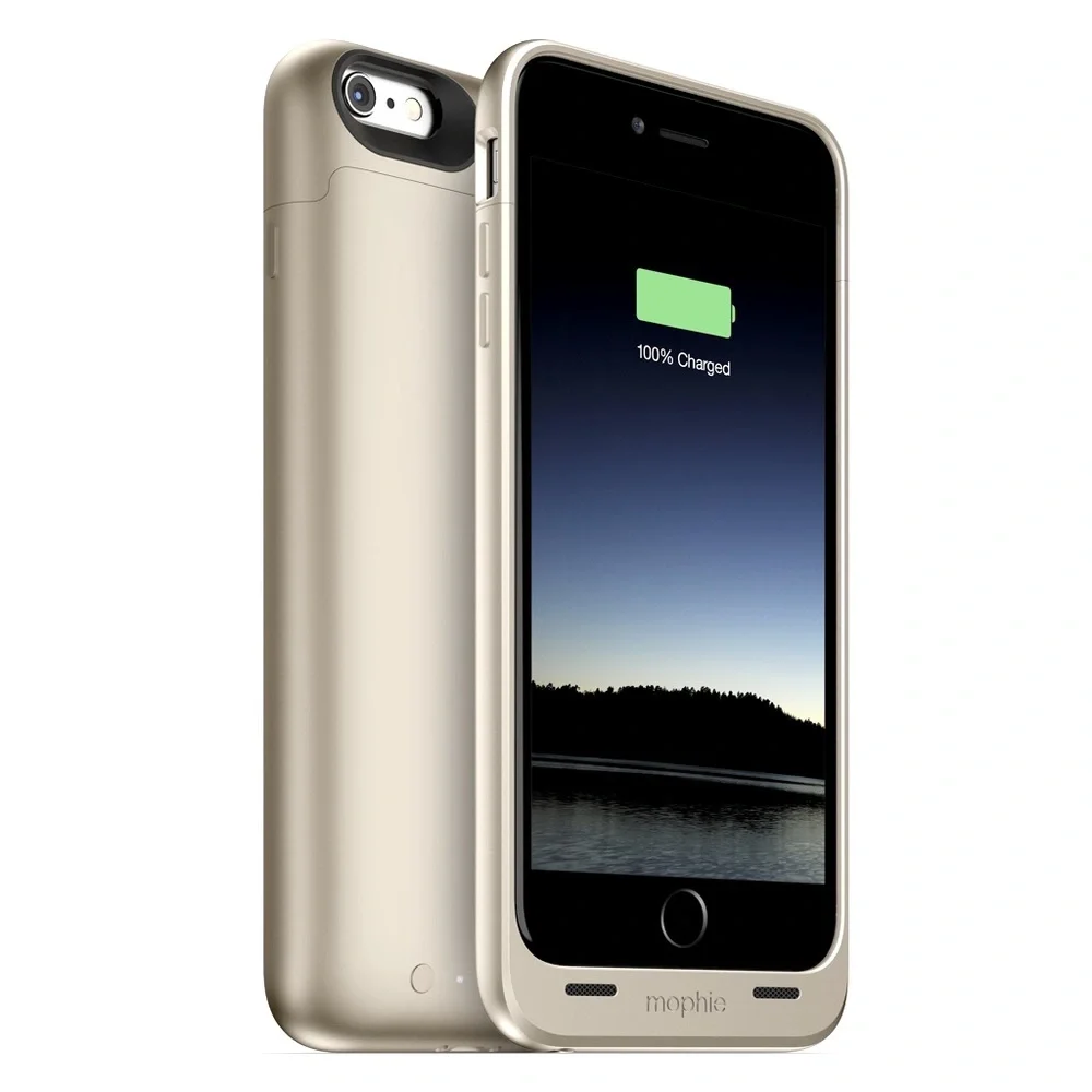 MOPHIE JUICE PACK Smartcase For iPhone 6+ More Than 60% Extra Battery Gold